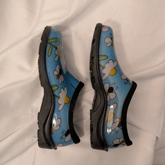 Sloggers Bee and Flower Rain Print Garden or Rain Shoes - Picture 5 of 7